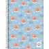 CADERNO 16 MATERIAS CPD PEPPER FEMININO 256FLS CAPA RAPOSA