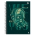 CADERNO 20 MATERIAS CPD BOM D+ MASCULINO REF. 10150 MOD. VERDE