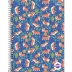 CADERNO 20 MATERIAS CPD PEPPER FEMININO 320FLS CAPA DOGUINHOS