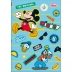 CADERNO BROCHURA PEQUENO CPD 48FLS MICKEY CAPA MICKEY FIGURAS