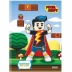 CADERNO BROCHURA PEQUENO CPD 48FLS QUADRICULADO 1,0X1,0 PIXEL KRAFT REF. 222020 CAPA MODELO 3
