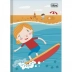 CADERNO BROCHURA PEQUENO CPD 48FLS SAPECA MASC CAPA PRANCHA DE SURF