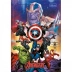 CADERNO BROCHURA PEQUENO CPD 80FLS AVENGERS CAPA MODELO 12