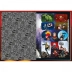 CADERNO BROCHURA PEQUENO CPD 80FLS AVENGERS CAPA PRETO