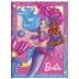 CADERNO BROCHURA PEQUENO CPD 80FLS BARBIE MERMAID POWER MOD. SEREIA E AMIGA