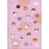 CADERNO BROCHURA PEQUENO CPD 80FLS HUG ME REF. 316351 CAPA ROSA