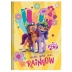 CADERNO BROCHURA PEQUENO CPD 80FLS MY L PONY REF. 10520 CAPA AMARELO