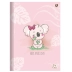 CADERNO BROCHURA PEQUENO CPD 80FLS SO CUTE REF. 10494 CAPA ROSA
