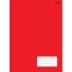 CADERNO BROCHURA PEQUENO CPD 96FLS COR VERMELHO KBOM