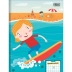 CADERNO BROCHURAO CPD 40FLS QUADRICULADO 0,7X0,7 SAPECA CAPA PRANCHA DE SURF