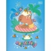 CADERNO BROCHURAO CPD 80FLS CAPYCLUB CAPIVARA REF. 359483 CAPA AZUL