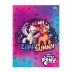 CADERNO BROCHURAO CPD 80FLS MY LITTLE PONY REF. 10519 CAPA ZIPP E SUNNY