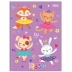 CADERNO BROCHURAO CPD 96FLS SAPECA FEM REF. 229156 CAPA LILAS