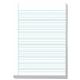 CADERNO DE CALIGRAFIA 48FLS CPD BROCHURAO .COR VERMELHO