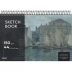 CADERNO DE DESENHO 44FLS CPD SKETCHBOOK THE NATIONAL GALLERY CAPA MONET LAGO