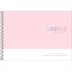 CADERNO DE DESENHO 80FLS CPD HAPPY CAPA CHOOSE EMPATHY ROSA