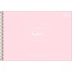 CADERNO DE DESENHO 80FLS CPD HAPPY CAPA ROSA