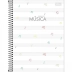 CADERNO DE MUSICA CPD 80FLS TILIBRA REF. 306185 CAPA MODELO 1