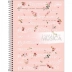 CADERNO DE MUSICA CPD 80FLS TILIBRA REF. 306185 CAPA ROSA