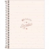 CADERNO DE RECEITAS 80FLS COLEGIAL SOHO TILIBRA CAPA LISTRAS BRANCAS E SALMÃO