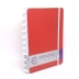 CADERNO INTELIGENTE GRANDE 80FLS VERMELHO CEREJA