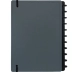 CADERNO INTELIGENTE GRANDE 80FLS GREY CINZA REF. CIGD4100