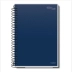 CADERNO PEQUENO ESPIRAL CPD 80FLS ESSENCIALE CAPA AZUL MARINHO 1