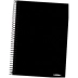 CADERNO PEQUENO ESPIRAL CPD 200FLS .COR PRETO TAMOIO