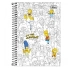 CADERNO PEQUENO ESPIRAL CPD 80FLS SIMPSONS CAPA MODELO 5