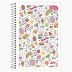 CADERNO PEQUENO ESPIRAL CPM 48FLS MAIS + TILIBRA CAPA COLORIDO