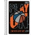 CADERNO PEQUENO ESPIRAL CPM 48FLS MAIS + TILIBRA CAPA PLAY ON