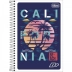 CADERNO PEQUENO ESPIRAL CPM 96FLS MAIS + TILIBRA CAPA CALIFORNIA