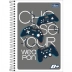 CADERNO PEQUENO ESPIRAL CPM 96FLS MAIS + TILIBRA CAPA CHOOSE YOUR WEAPON