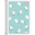 CADERNO PEQUENO ESPIRAL CPM 96FLS MAIS + TILIBRA CAPA GATINHOS 2