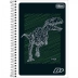 CADERNO PEQUENO ESPIRAL CPM 96FLS MAIS + TILIBRA. CAPA T-REX