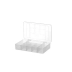 CAIXA BOX ORGANIZADOR PLASMONT P C/09 DIVISORIAS REF. 397