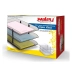 CAIXA DE CORRESPONDENCIA TRIPLA FIXA COR CRISTAL WALEU REF. 10050015