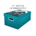 CAIXA ORGANIZADORA URIARTE DECORADA INFANTIL G REF. 21124