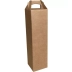 CAIXA PARA GARRAFA PAPERPLAS CG 9X9X32 KRAFT
