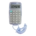 CALCULADORA DE BOLSO PROCALC PC033 CINZA C/CORDAO
