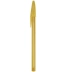 CANETA ESF. BIC CRISTAL 1.2 FASHION COLORS COR DOURADO