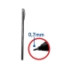 CANETA ESF. MAKE+ 0,7MM PRETA REF. 1126