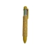 CANETA ESF. POLIBRINQ 6 CORES GLITTZY REF. SB09 MOD. AMARELO