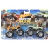 CARRINHOS HOT WHEELS MONSTER TRUCK PCK2 MOD. HI TAIL HAULER X SILVERADO