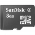 CARTAO DE MEMORIA MICRO SDHC 8GB SANDISK C/.ADAPT.