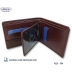 CARTEIRA DE COURO MASCULINA WILSON REF. 422ITA010 COR TABACO