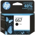 CARTUCHO DE TINTA ORIGINAL HP 667 PRETO 3YM79AB