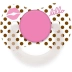 CHUPETA ORTODONTICA LILLO N.1 FUNNY ESTAMPAS ROSA