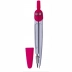 COMPASSO ESCOLAR CIS 106B S/ESTOJO SERTIC COR ROSA 3