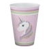 COPO DE PAPEL 250 ML C/8 PCS MAKE+ UNICORNIO REF. 4907